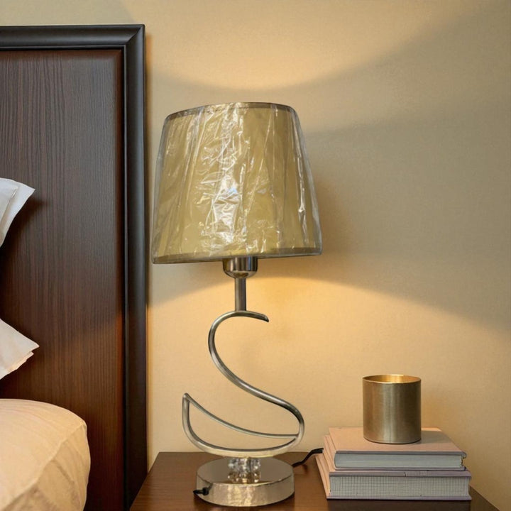 The Solara Brushed Brass Sunset Lamp