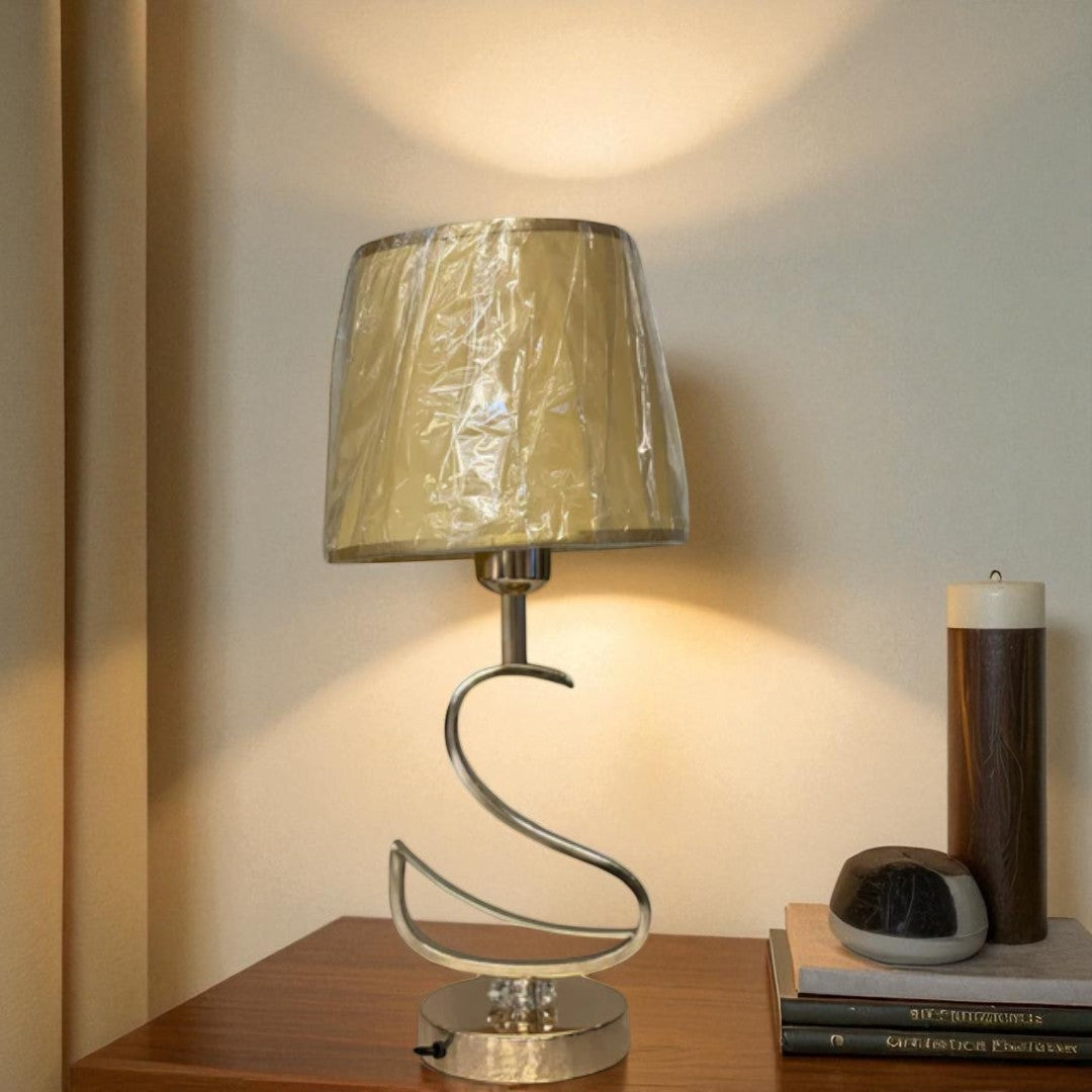 The Solara Brushed Brass Sunset Lamp