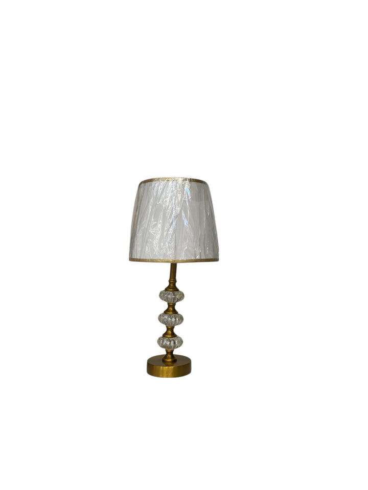 The Cassian Artisan Brass Pillar Lamp