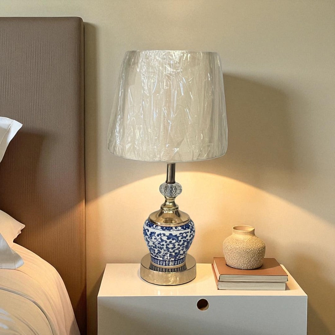 The Arlen Brass Drumside Lamp