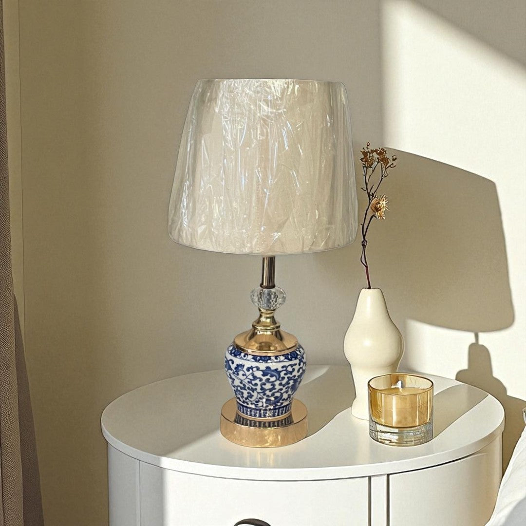 The Arlen Brass Drumside Lamp