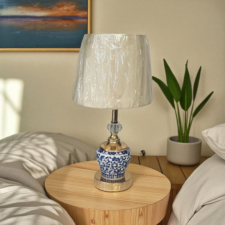 The Arlen Brass Drumside Lamp