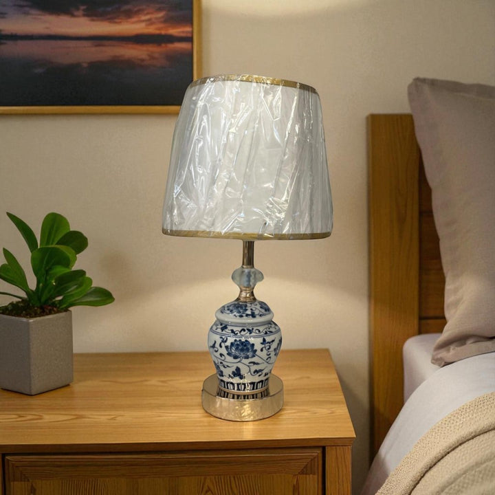 The Liora Brass Woven Glow Lamp