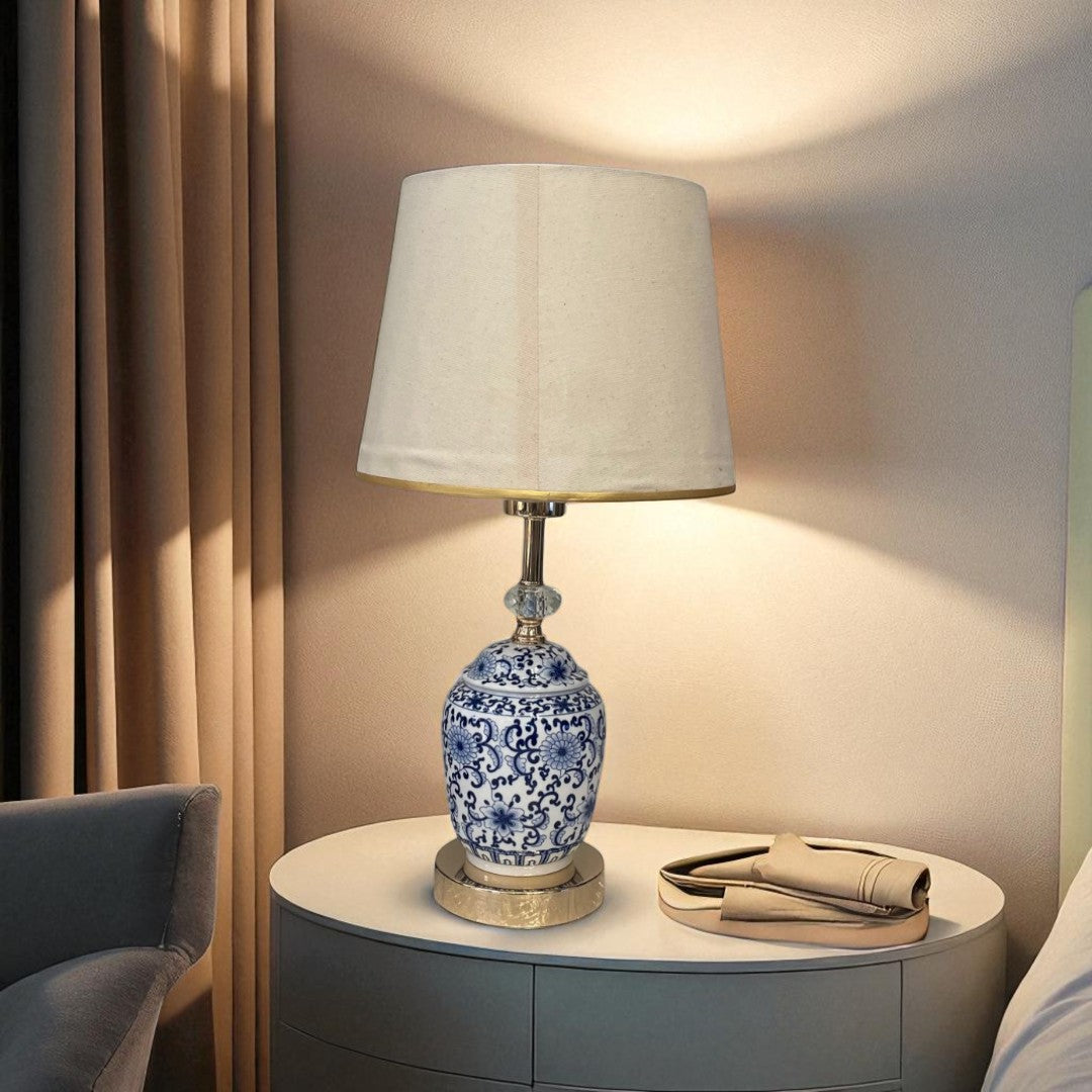 The Corwin Forged Brass Tower Lamp