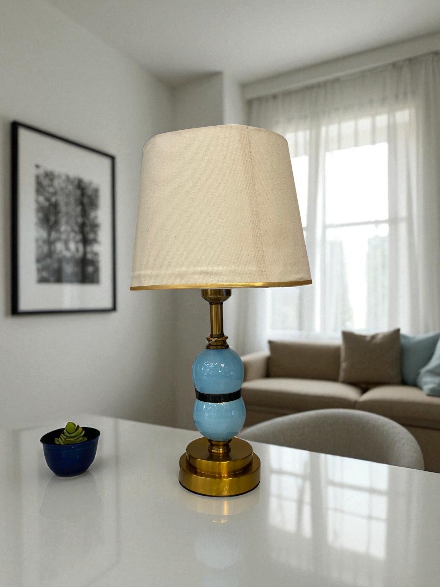 The Aurelia Gilded Twilight Lamp