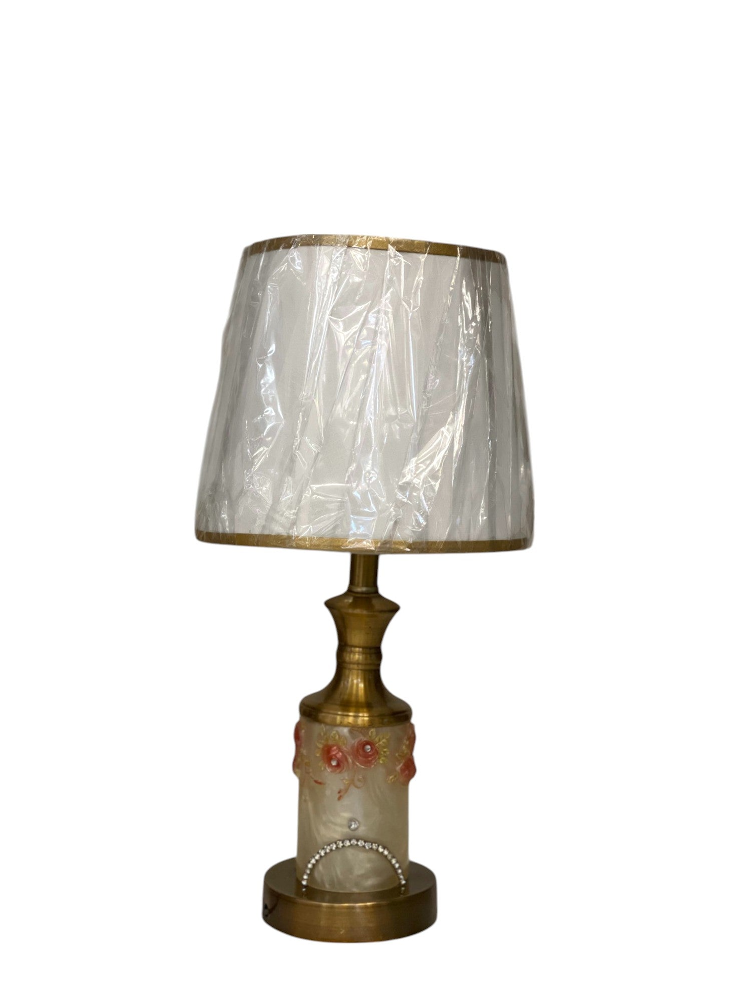 The Barrow Ridge Rustic Brass Lamp