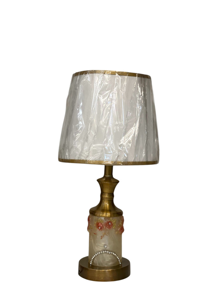 The Barrow Ridge Rustic Brass Lamp