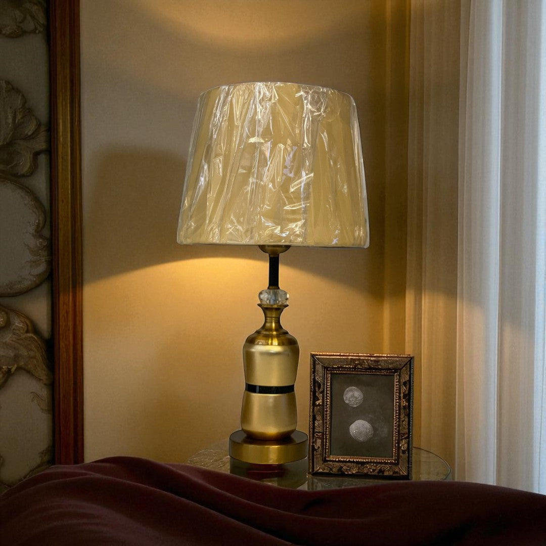 The Isola Coastal Brass Table Lamp