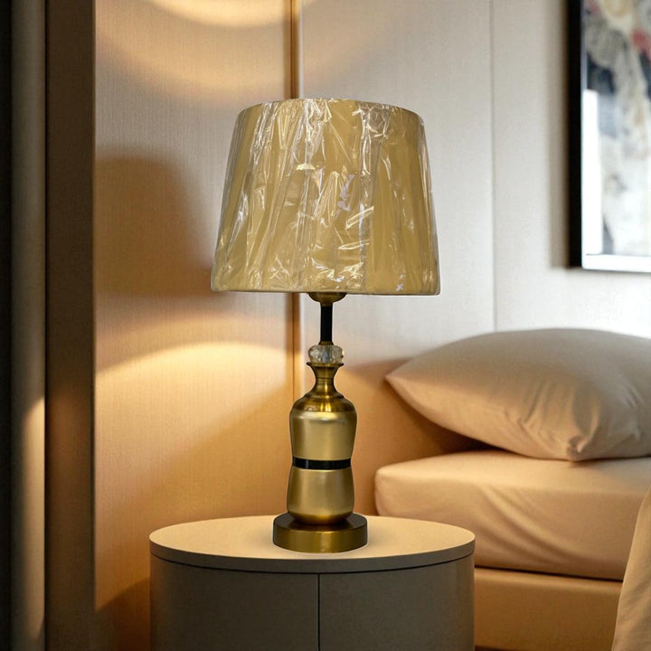 The Isola Coastal Brass Table Lamp