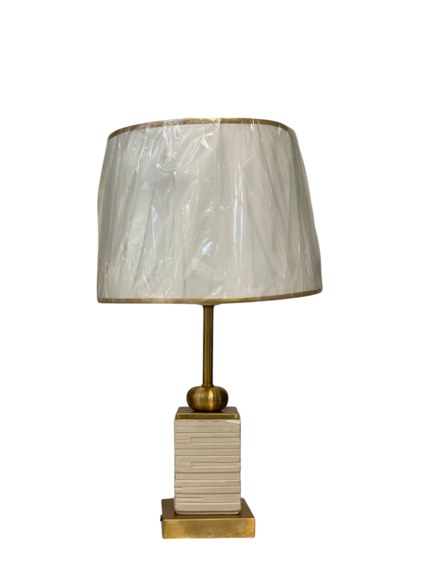 The Mira Halo Brass Lightform Lamp