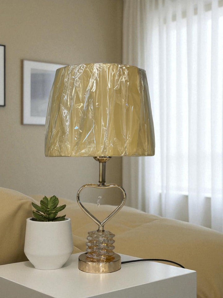 The Vesper Modern Brass Table Lamp