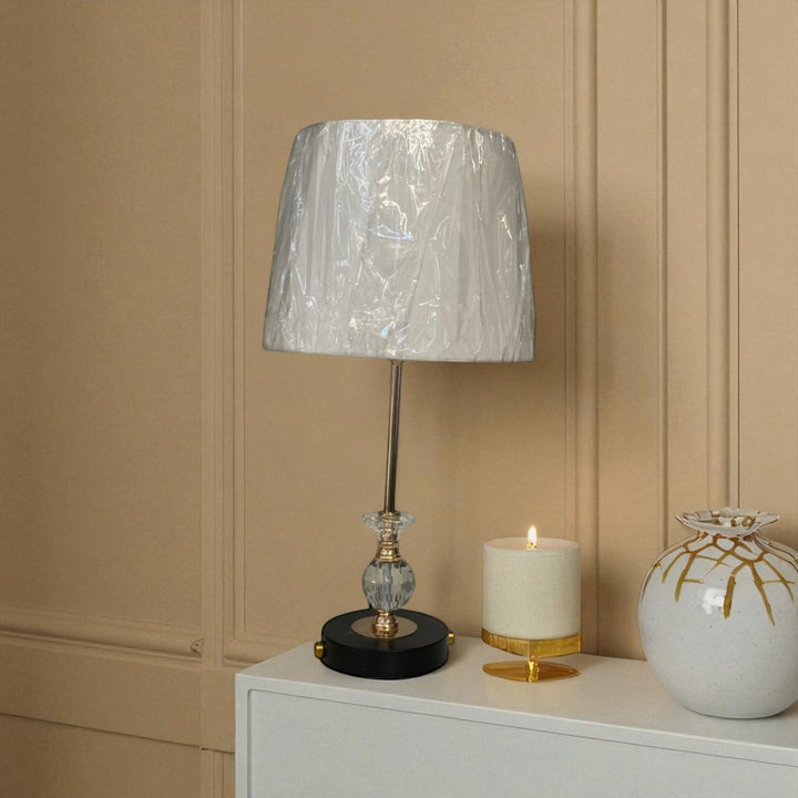 The Thalia Arched Brass Table Lamp