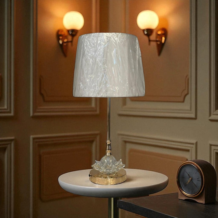 The Saville Heirloom Brass Accent Lamp