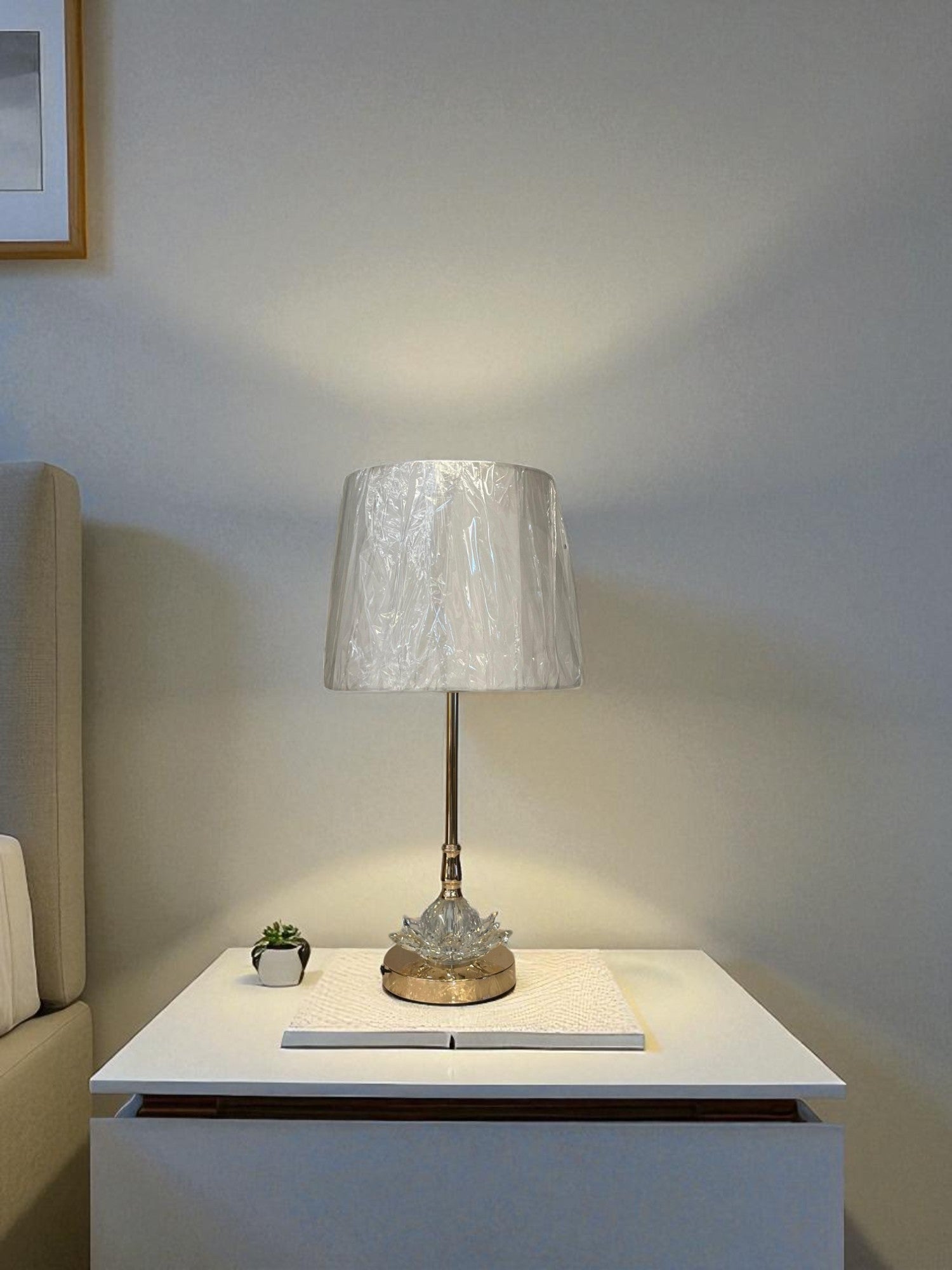 The Saville Heirloom Brass Accent Lamp