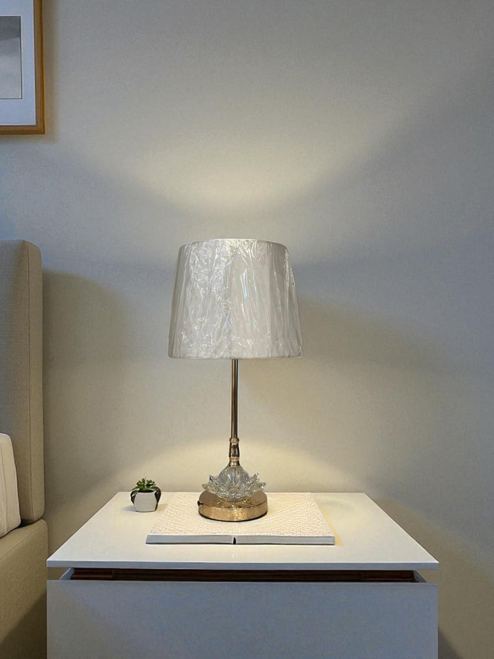 The Saville Heirloom Brass Accent Lamp