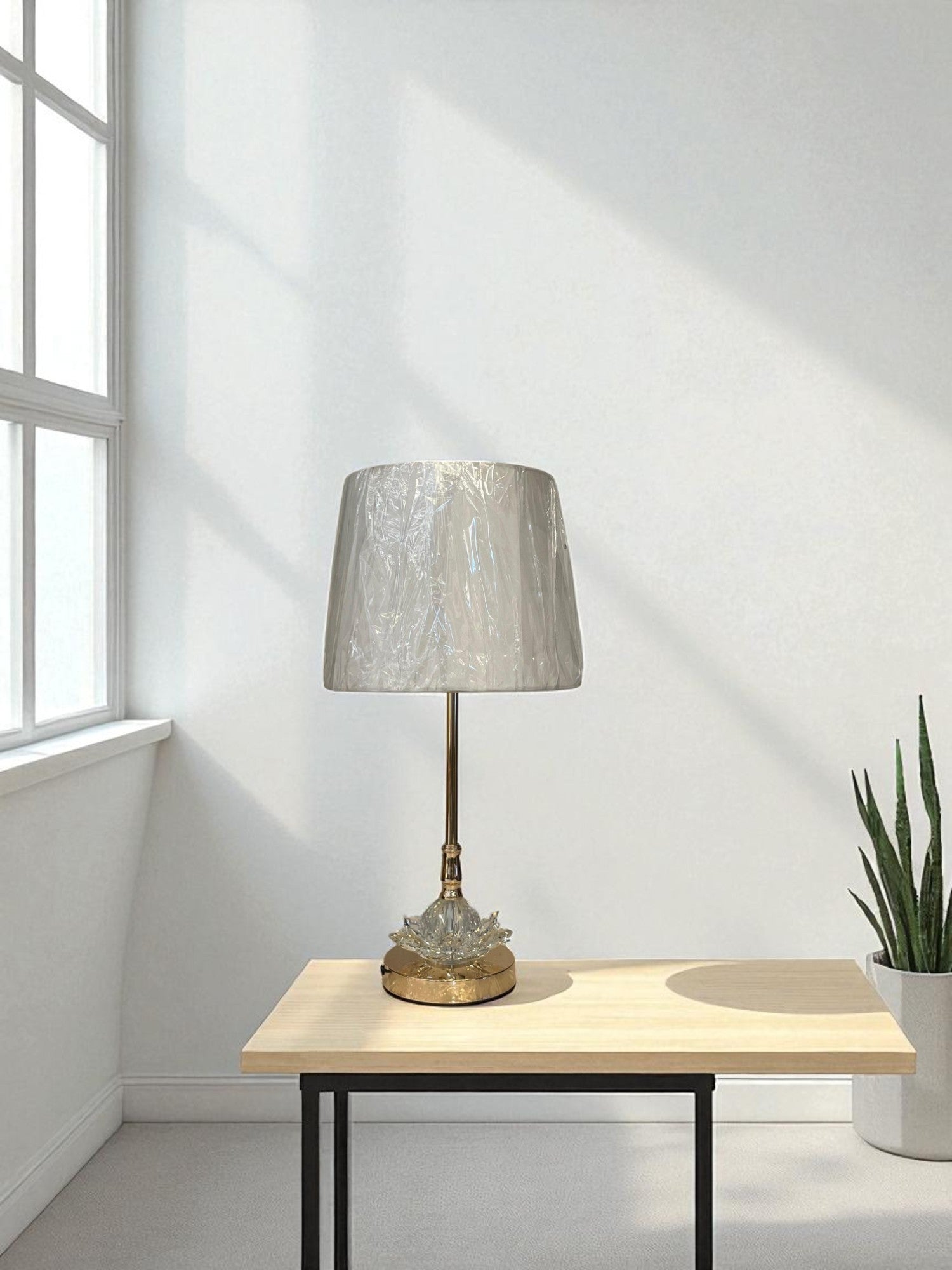 The Saville Heirloom Brass Accent Lamp