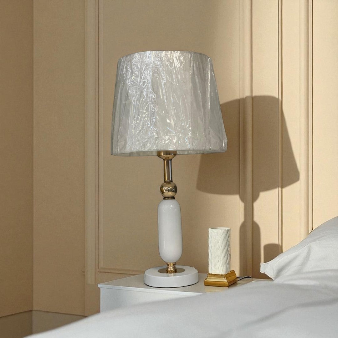 The Elowen Curved Brass Bloom Lamp