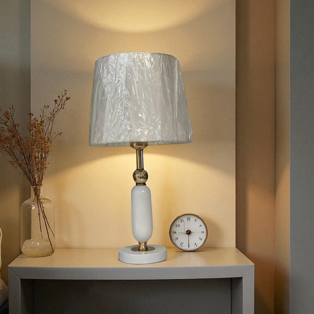 The Elowen Curved Brass Bloom Lamp
