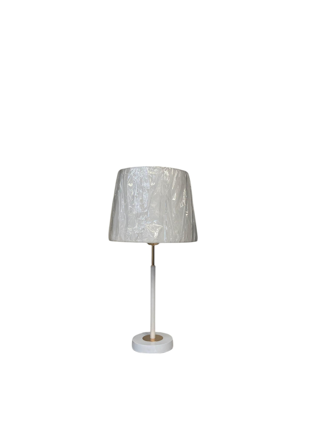 The Rowan Edge Textured Brass Lamp