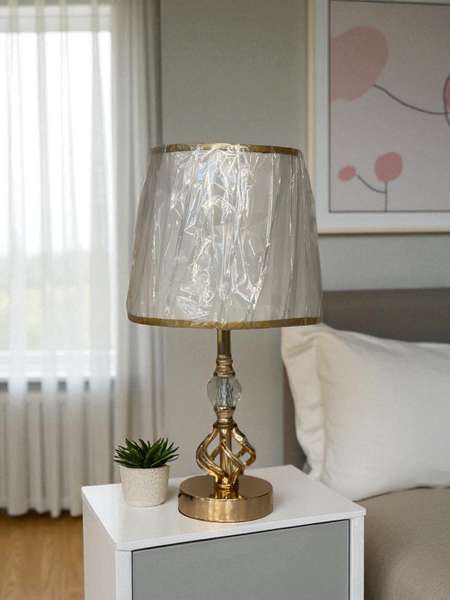 The Nola Petite Brass Glow Lamp
