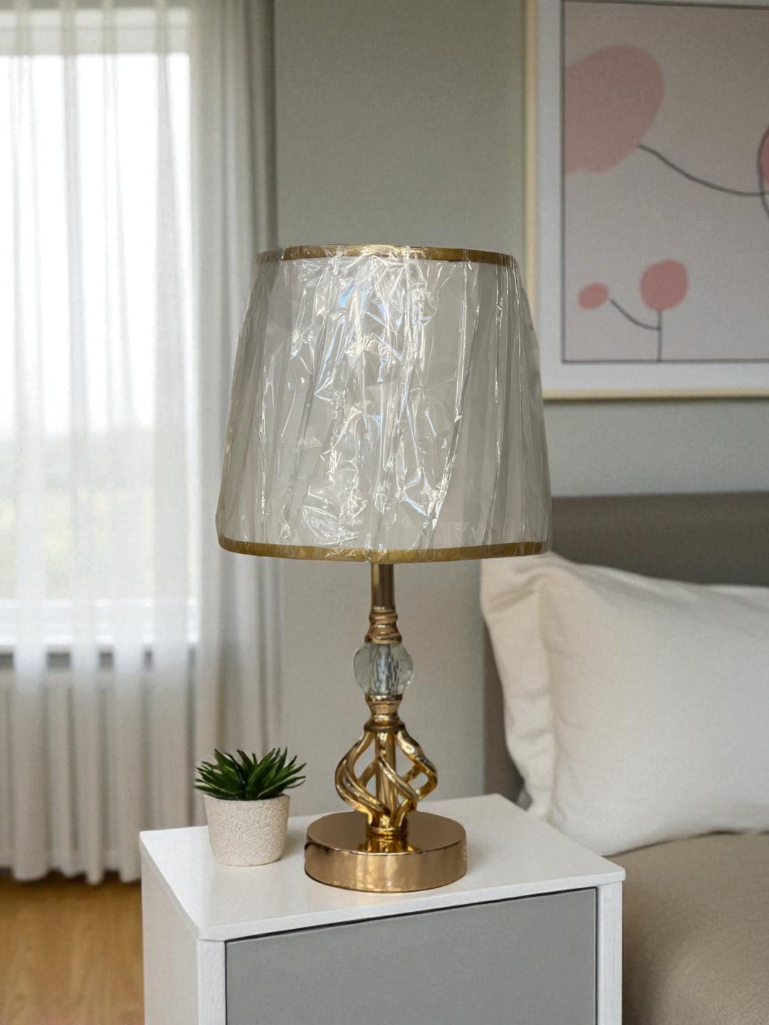 The Nola Petite Brass Glow Lamp