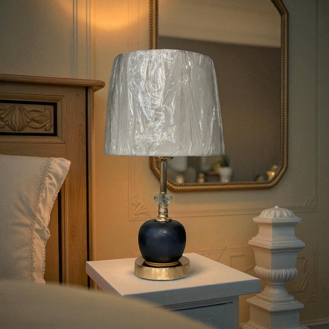The Marais Artisan Brass Column Lamp