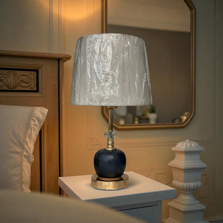 The Marais Artisan Brass Column Lamp