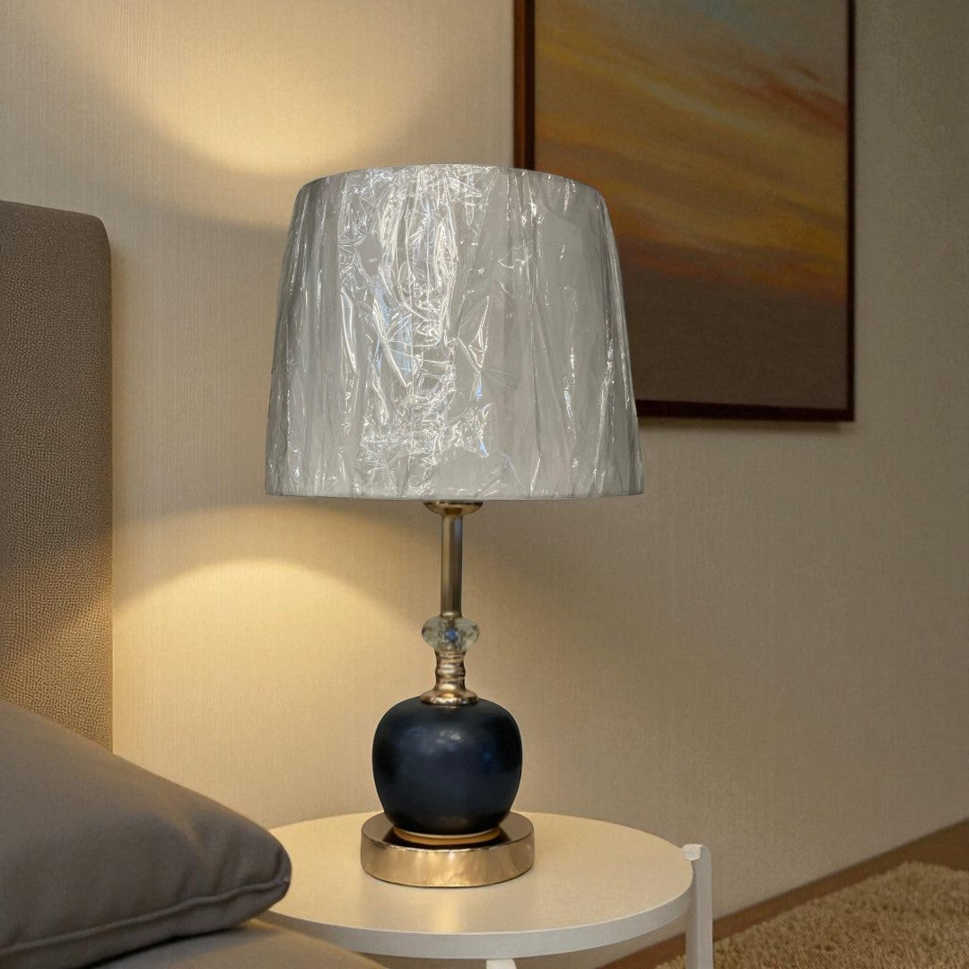 The Marais Artisan Brass Column Lamp