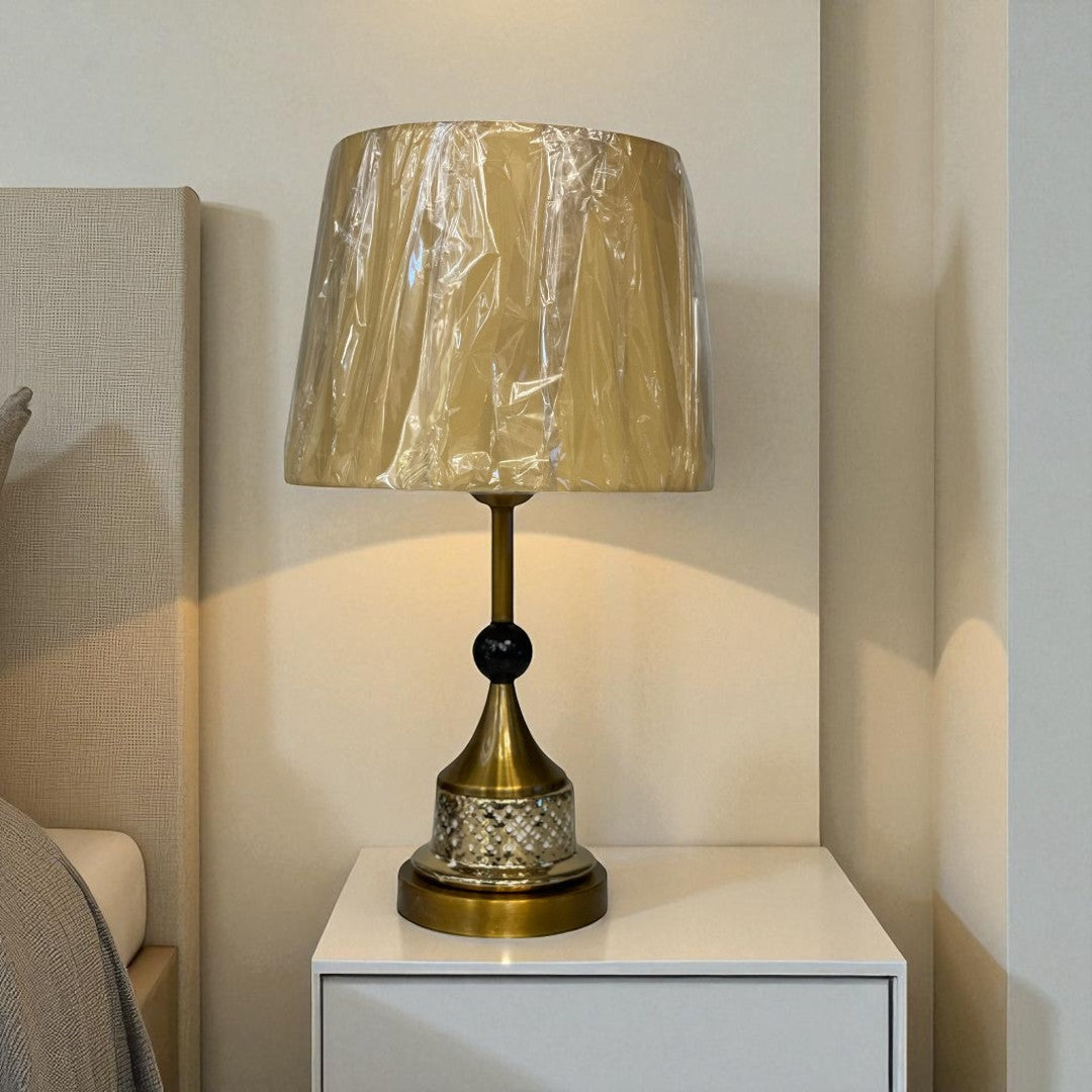 The Haven Gold Ceramic Table Lamp