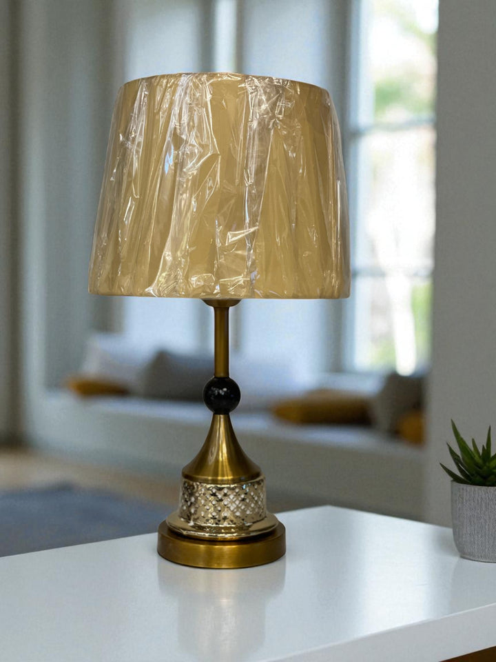 The Haven Gold Ceramic Table Lamp