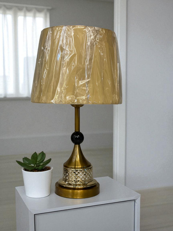 The Haven Gold Ceramic Table Lamp