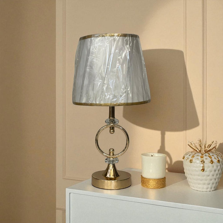 The Nova Twin-Tier Brass Lamp