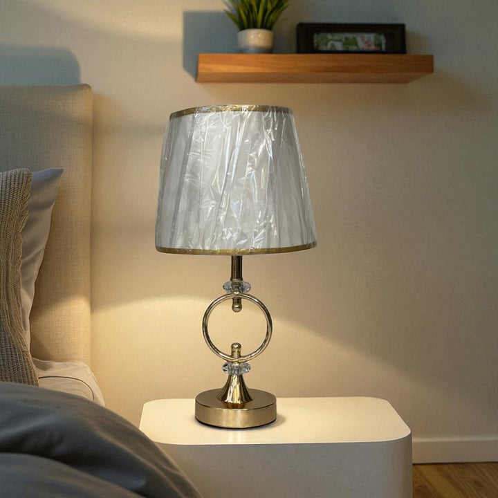 The Nova Twin-Tier Brass Lamp