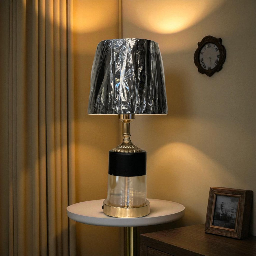 The Oslo Weighted Brass Cylinder Lamp