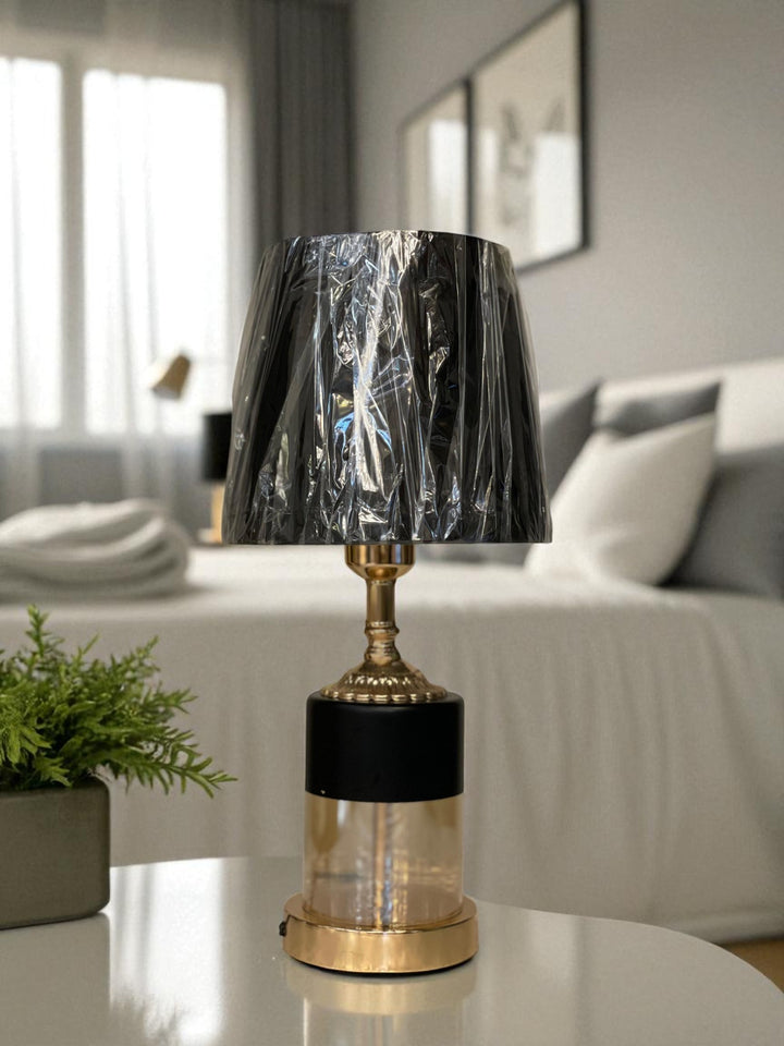The Oslo Weighted Brass Cylinder Lamp