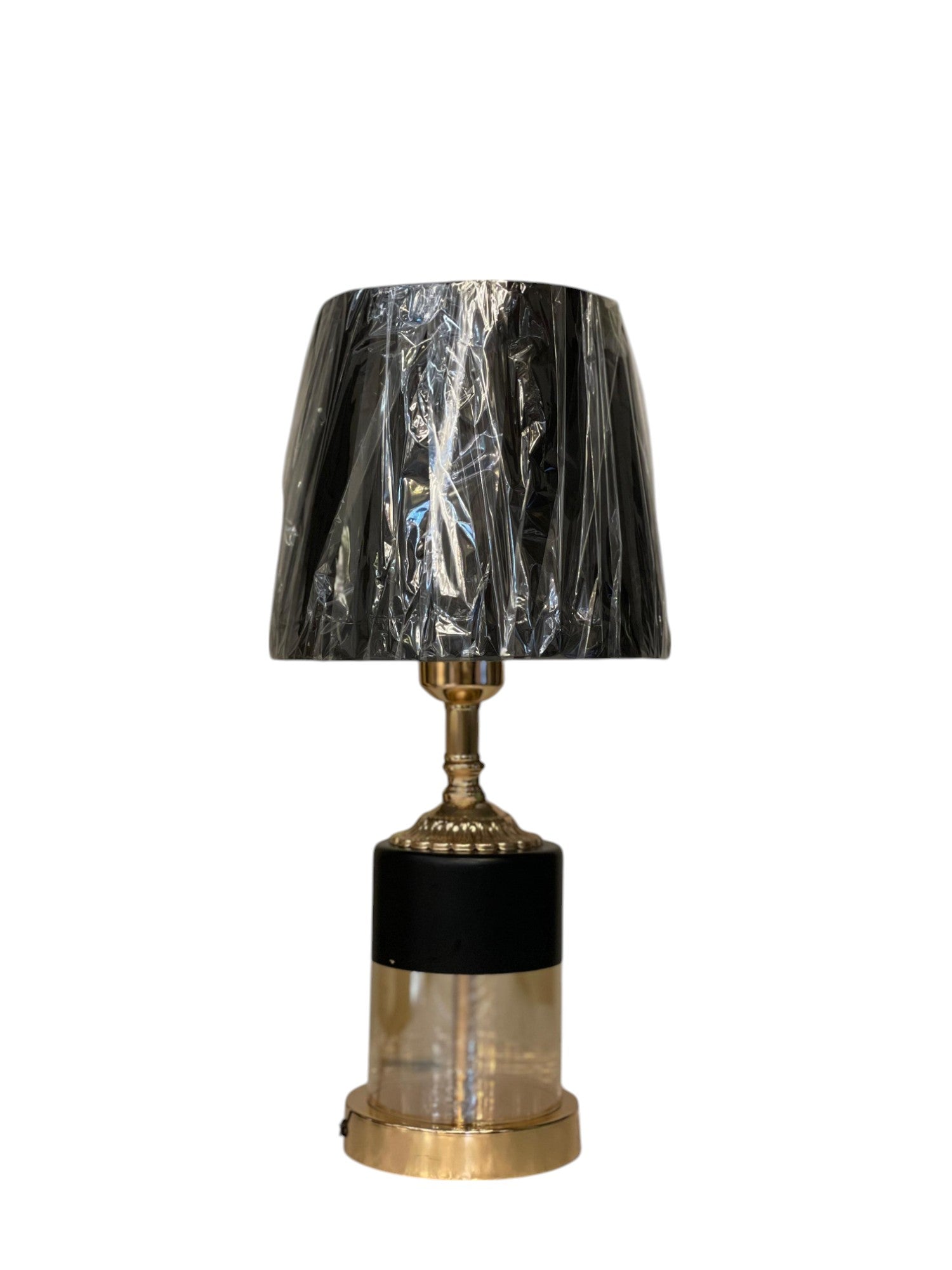 The Oslo Weighted Brass Cylinder Lamp