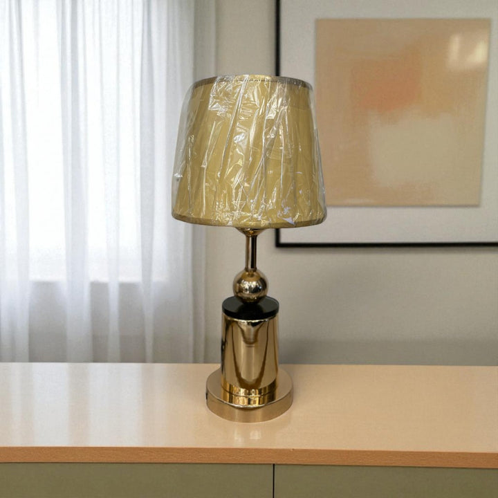 The Orion Tiered Brass Table Lamp