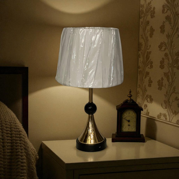 The Rhea Brass Table Lamp