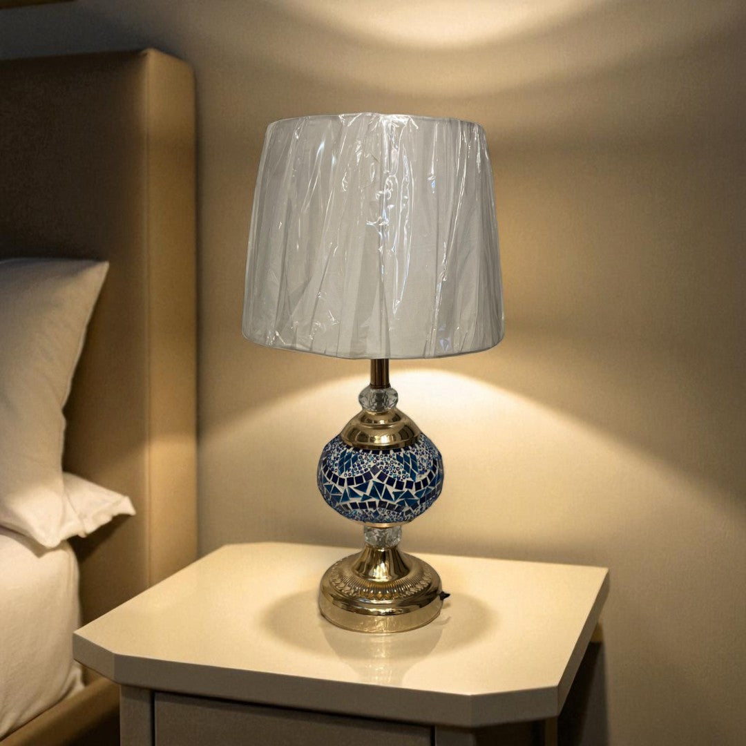 The Clement Brass Scroll Lamp