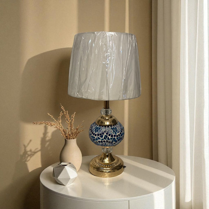 The Clement Brass Scroll Lamp