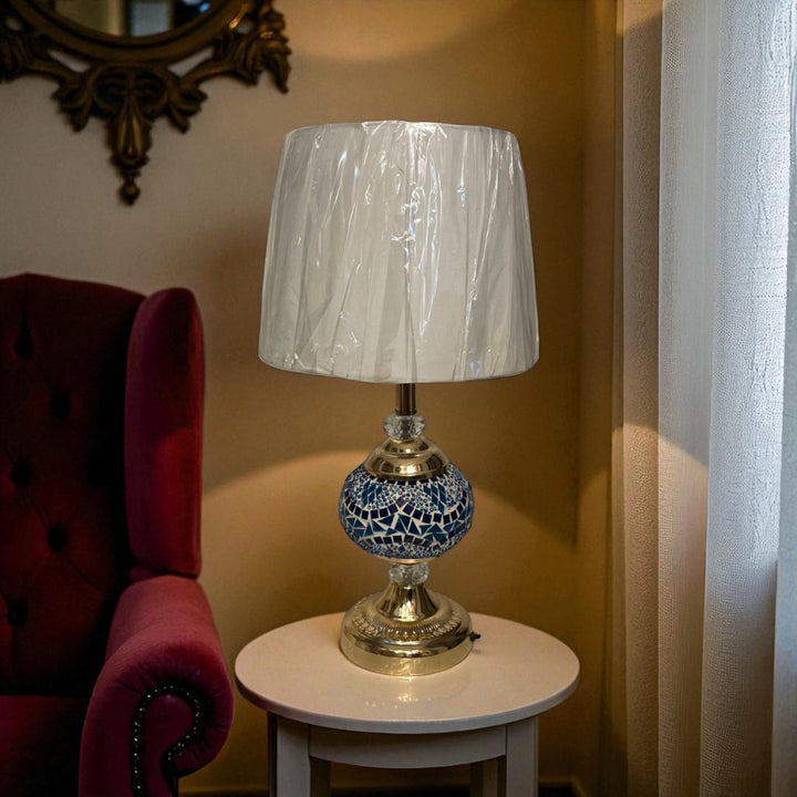 The Clement Brass Scroll Lamp