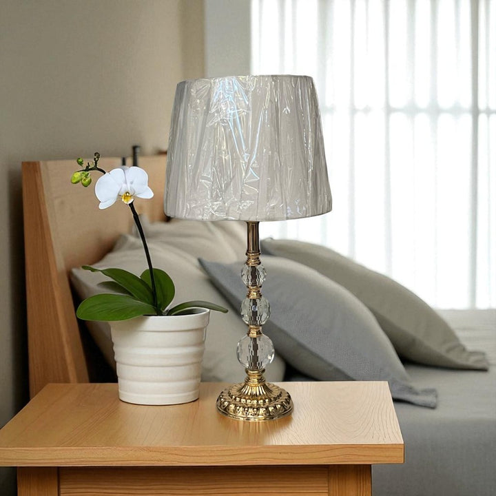 The Marcellus Brass Column Lamp