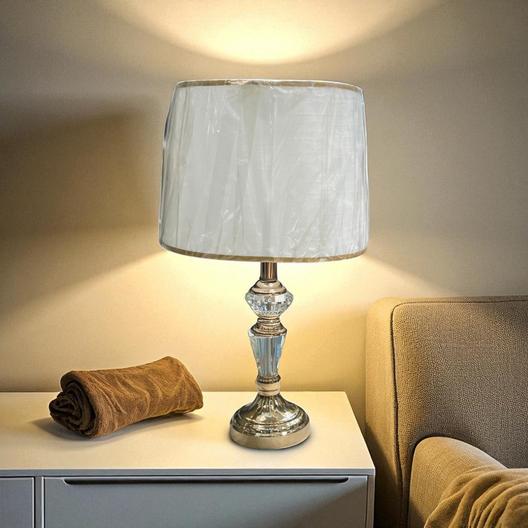 The Cassian Twin Globe Brass Lamp