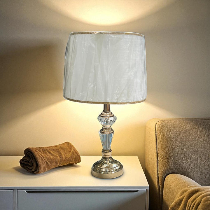 The Cassian Twin Globe Brass Lamp