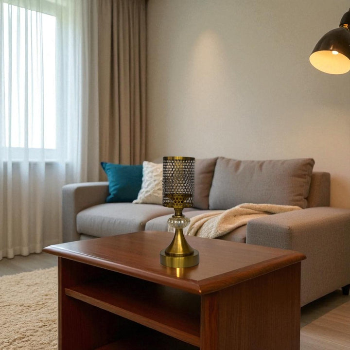 Luxury Gold Candle Holder