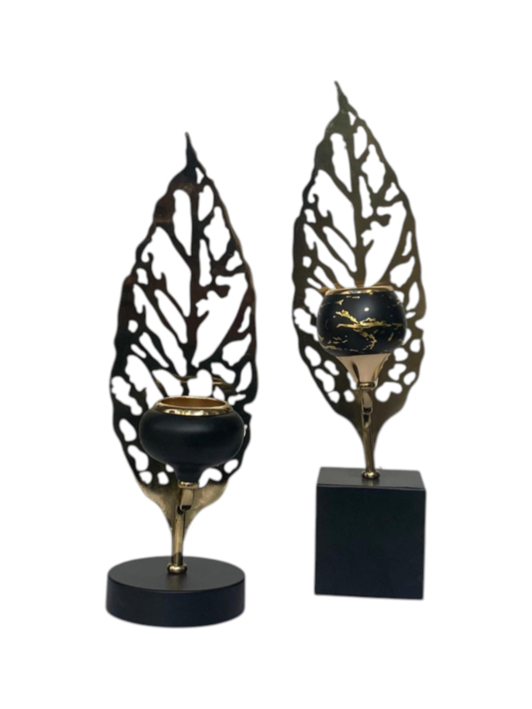 Verdant Elegance Candle Holder