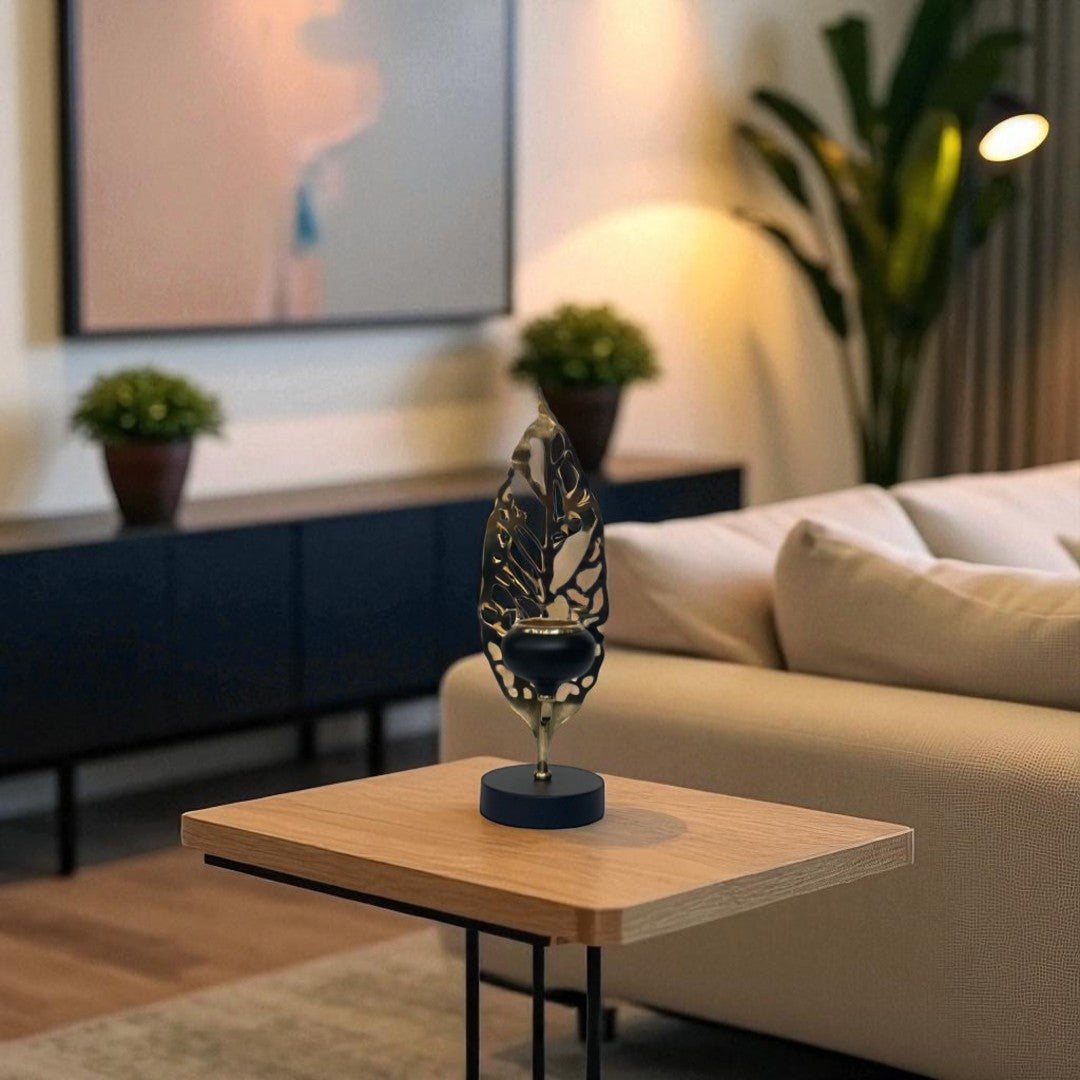 Verdant Elegance Candle Holder