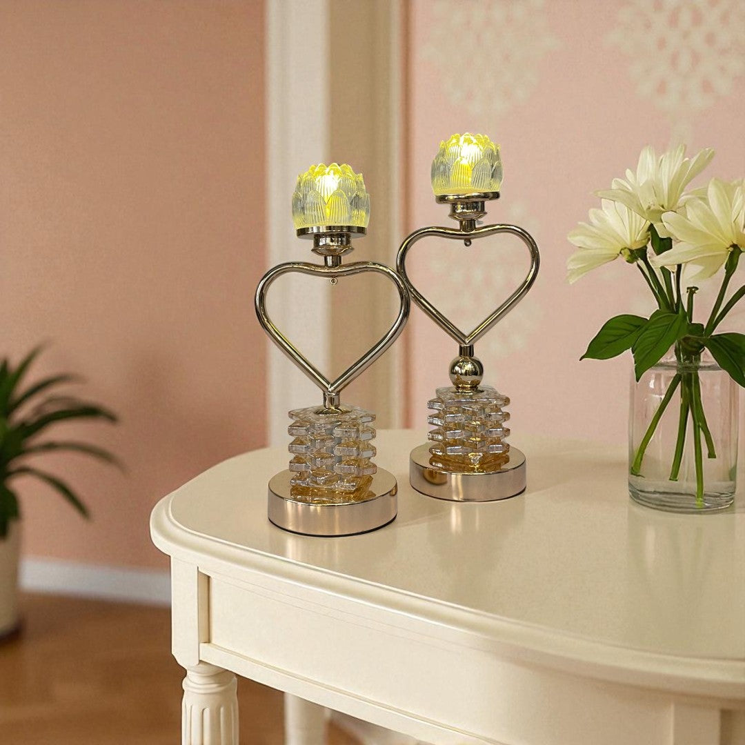 Vintage Sparkle Candle Holder