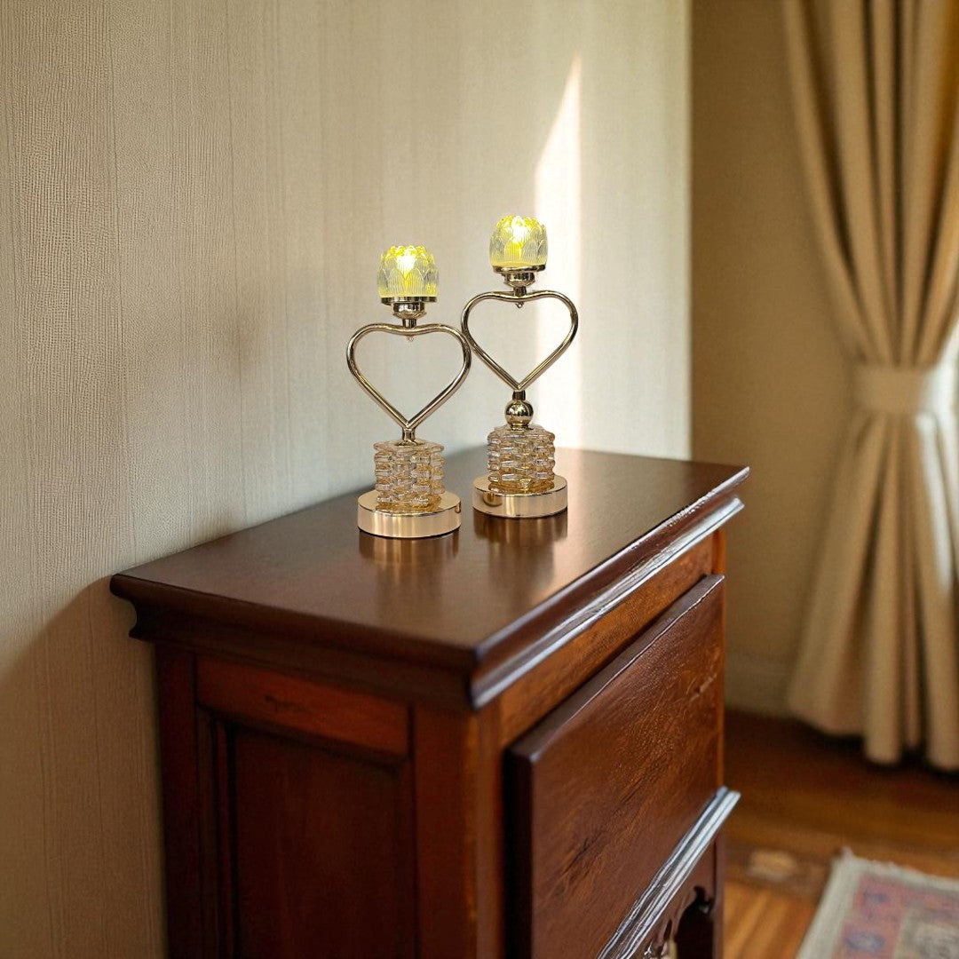 Vintage Sparkle Candle Holder