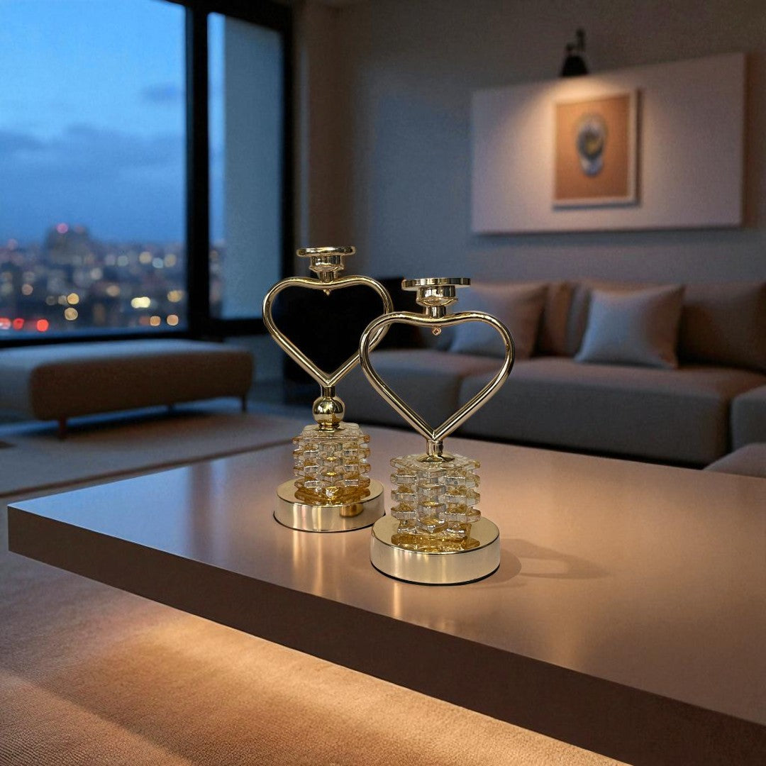 Vintage Sparkle Candle Holder